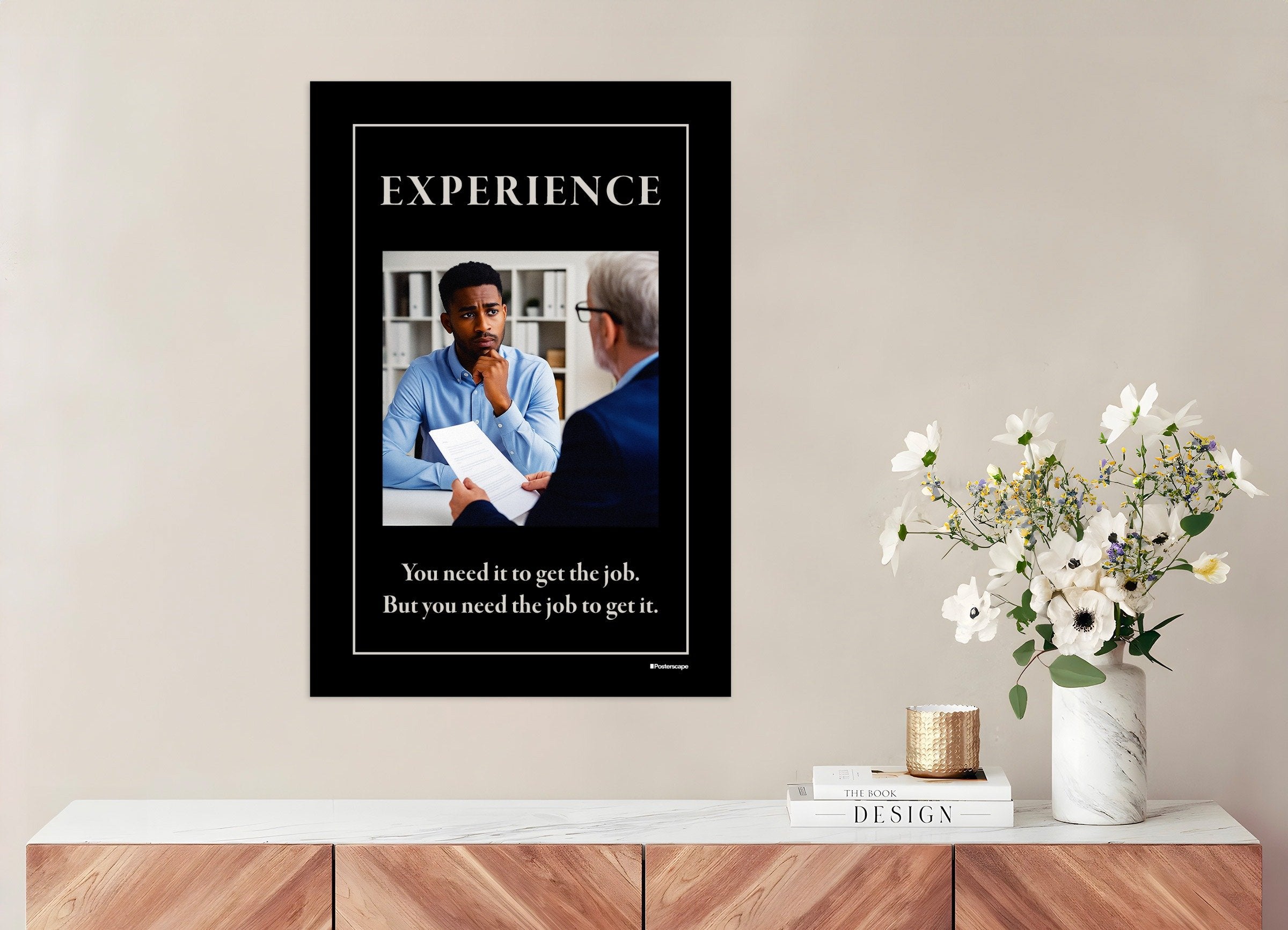 Poster of Experience - Demotivational Poster