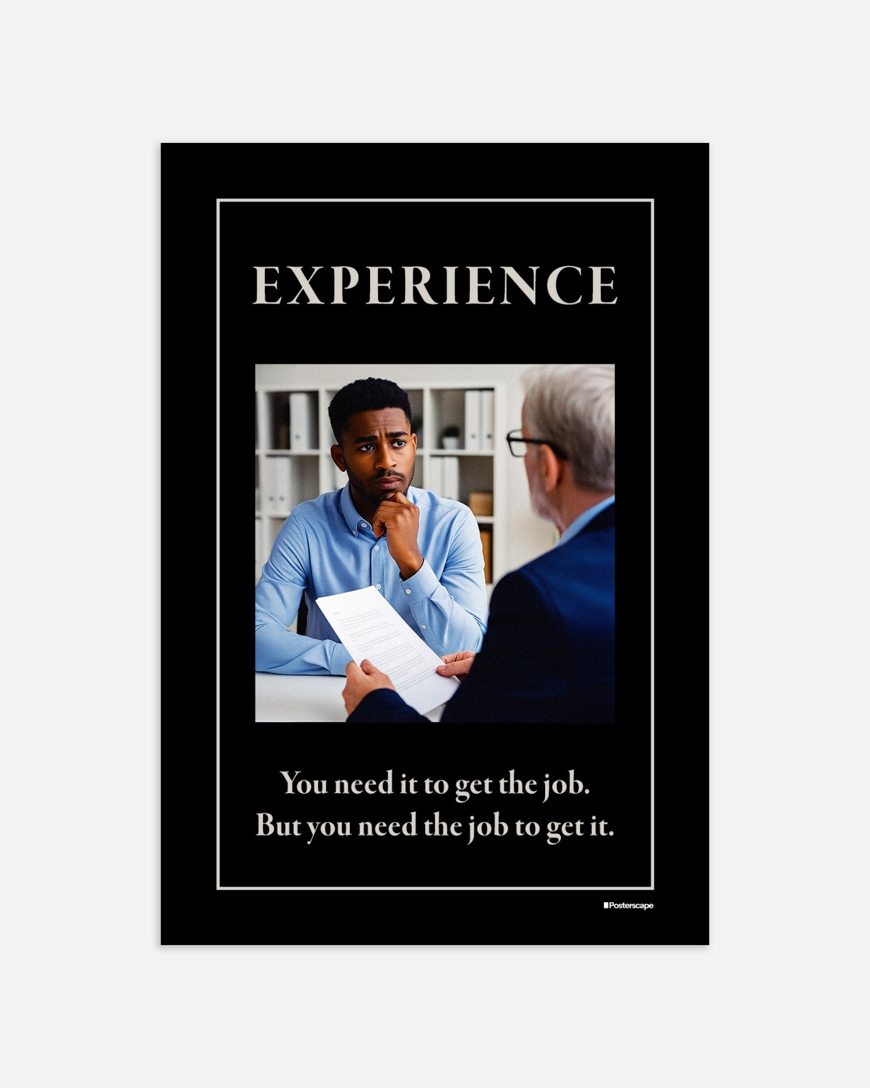 Poster of Experience - Demotivational Poster, thumbnail