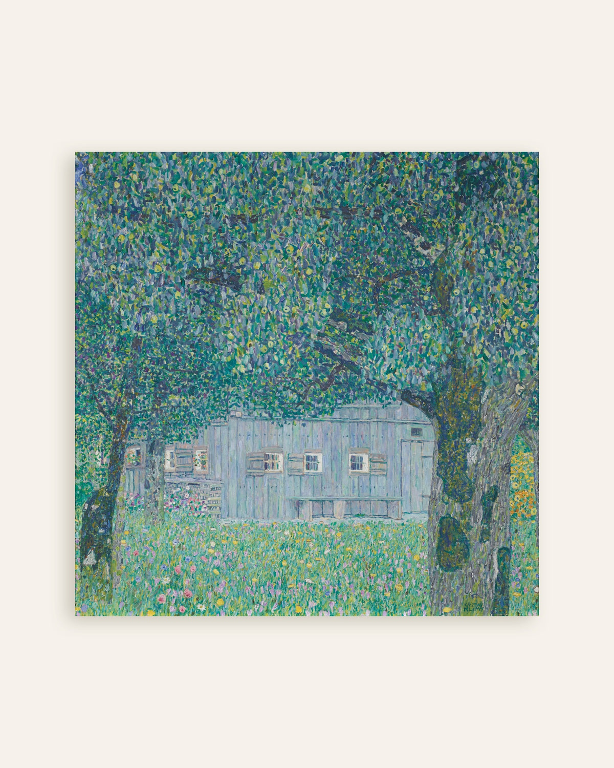 Poster Bondgård i Buchberg (1911) av Gustav Klimt, miniatyr