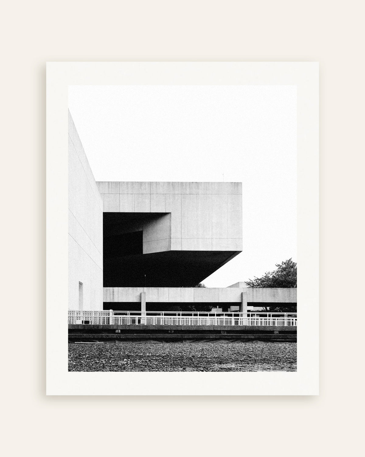 Poster ”Flytande betongblock”, miniatyr