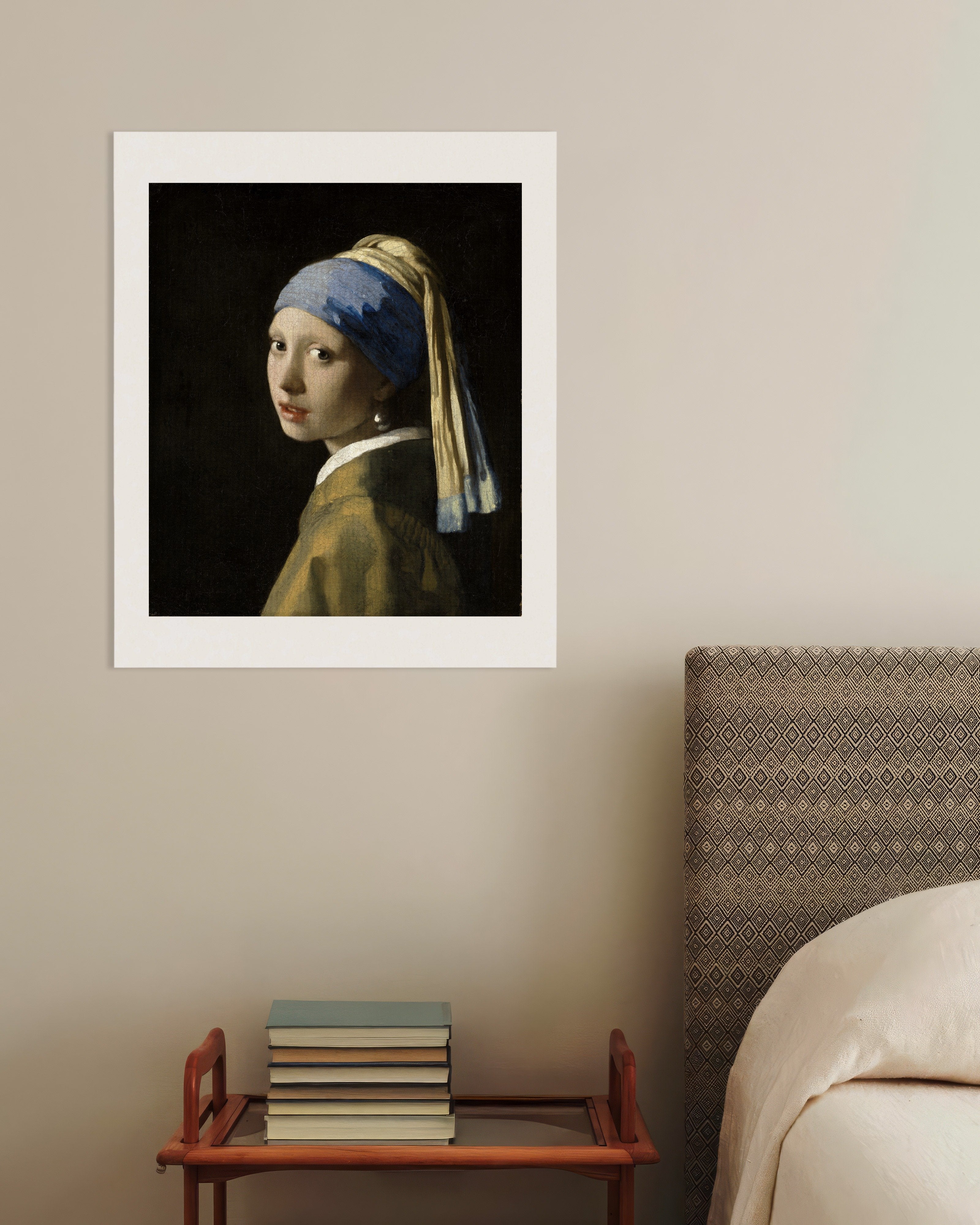 Poster of Girl with a Pearl Earring - Vermeer Art Print