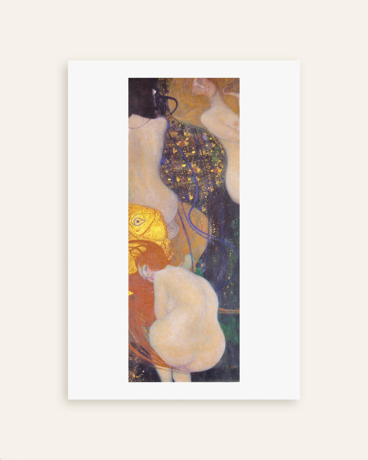Poster Guldfiskar (1901–1902) av Gustav Klimt, miniatyr