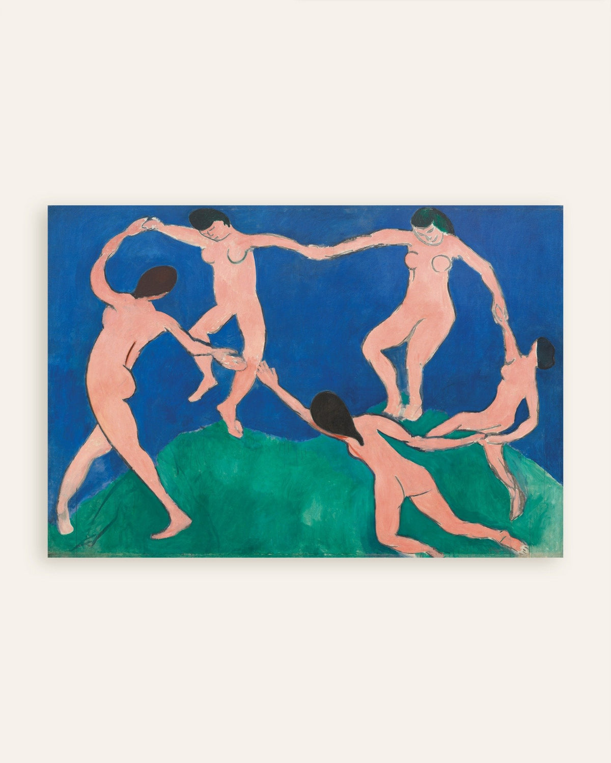 Poster med Henri Matisse Dansen poster (1909), miniatyr