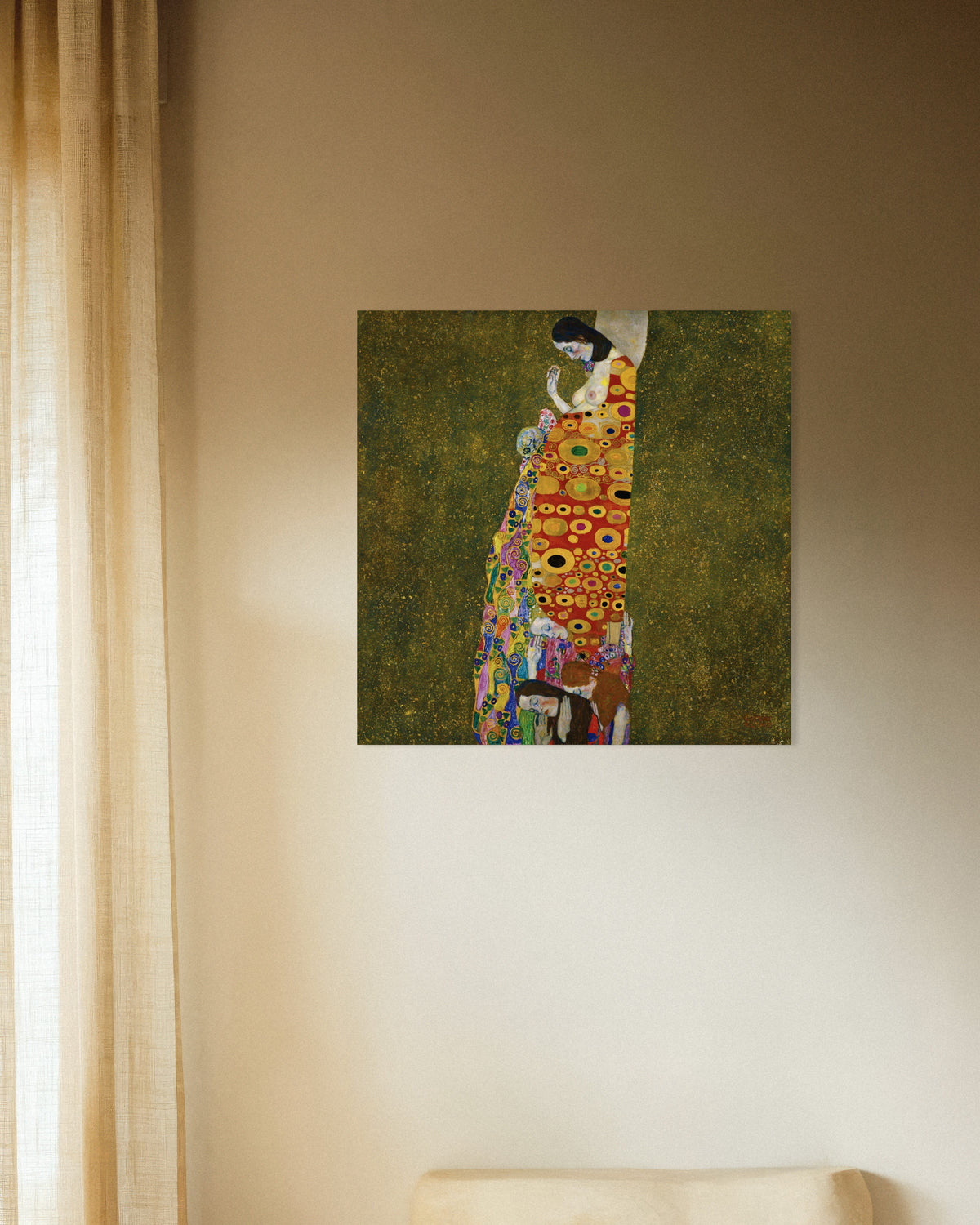 Poster Hoppet II (1907–1908) av Gustav Klimt