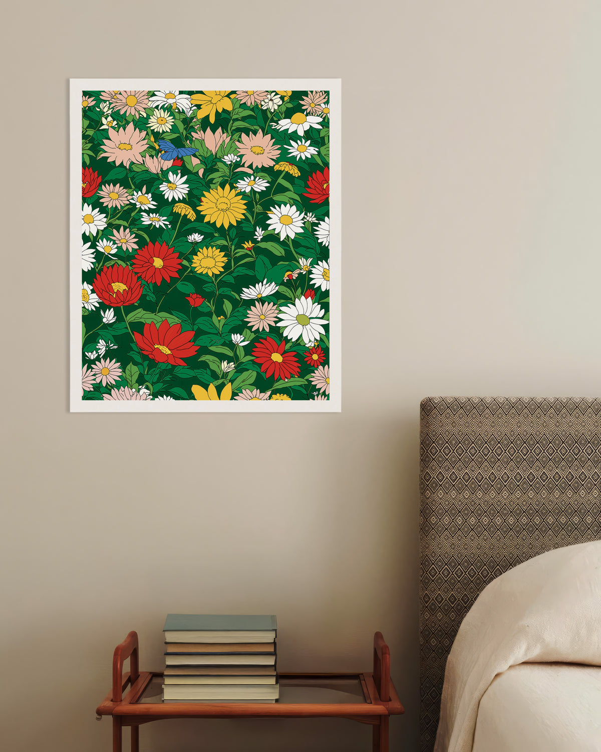 Poster med Japansk animationsstudio, Blomma