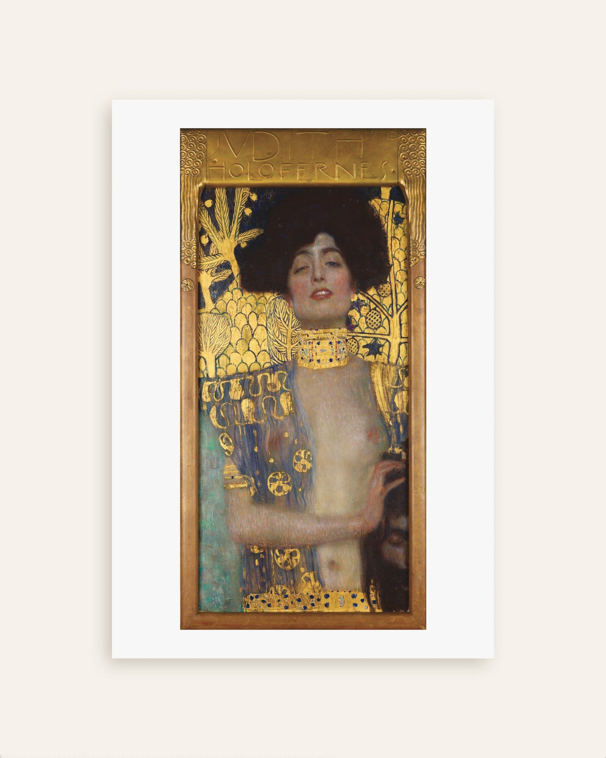Poster Judith I (1901) av Gustav Klimt, miniatyr