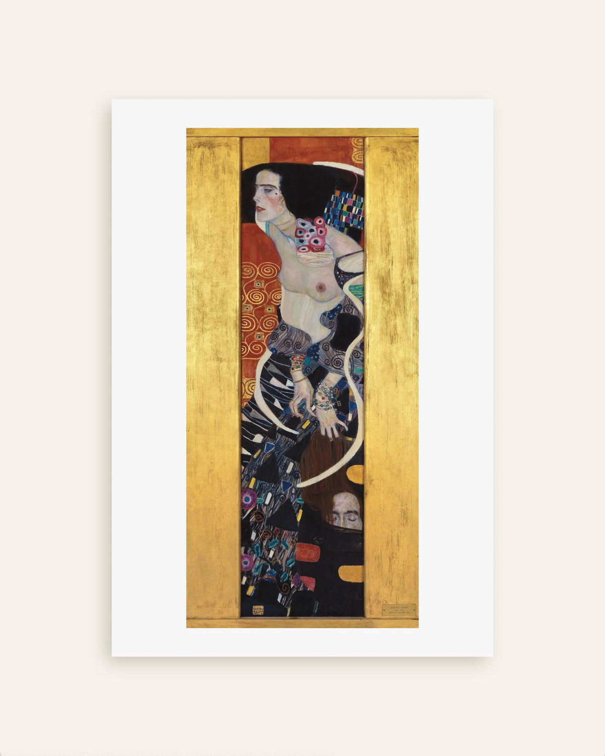 Poster Judith II (1909) av Gustav Klimt, miniatyr