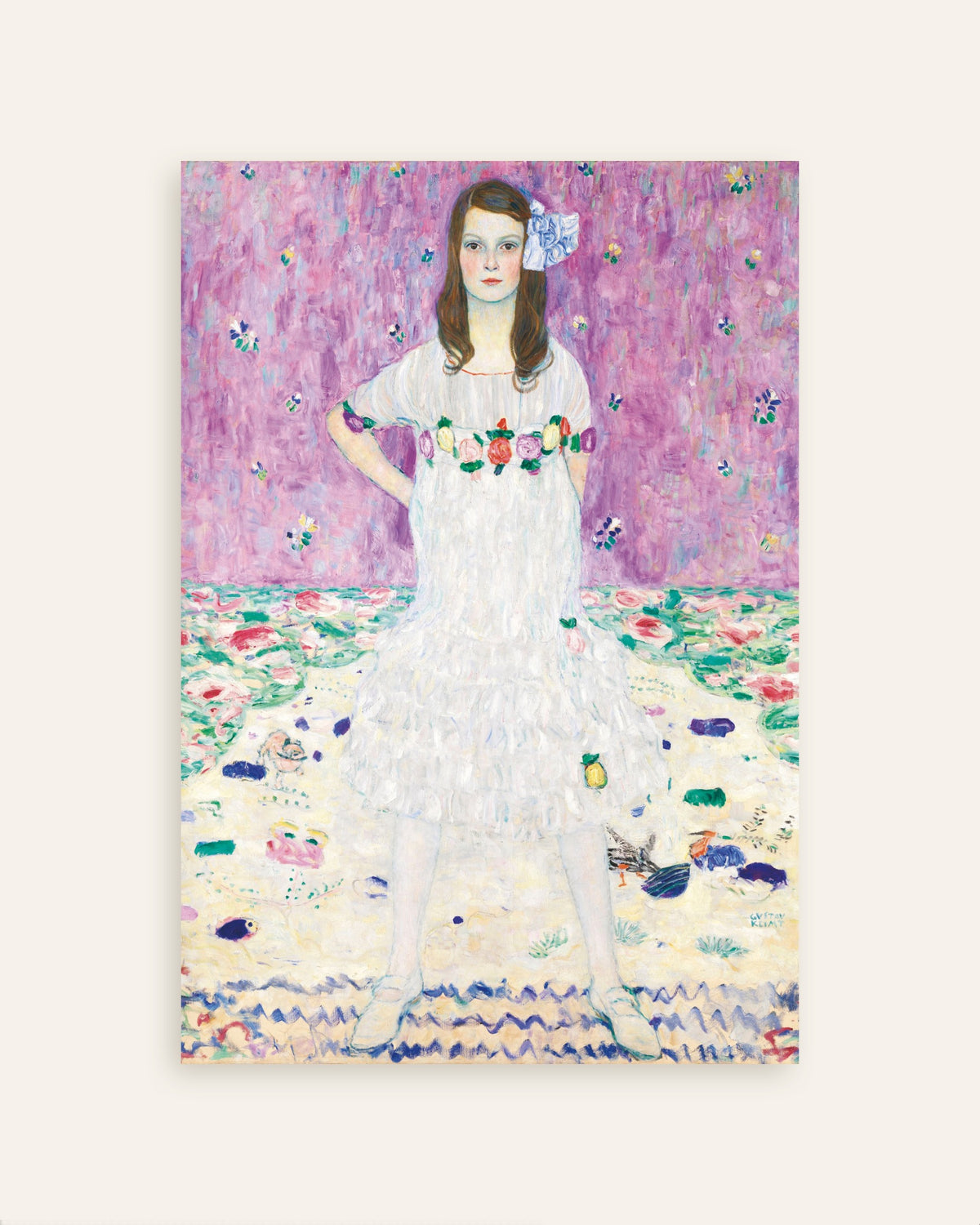 Poster Mäda Primavesi (1912–1913) av Gustav Klimt, miniatyr