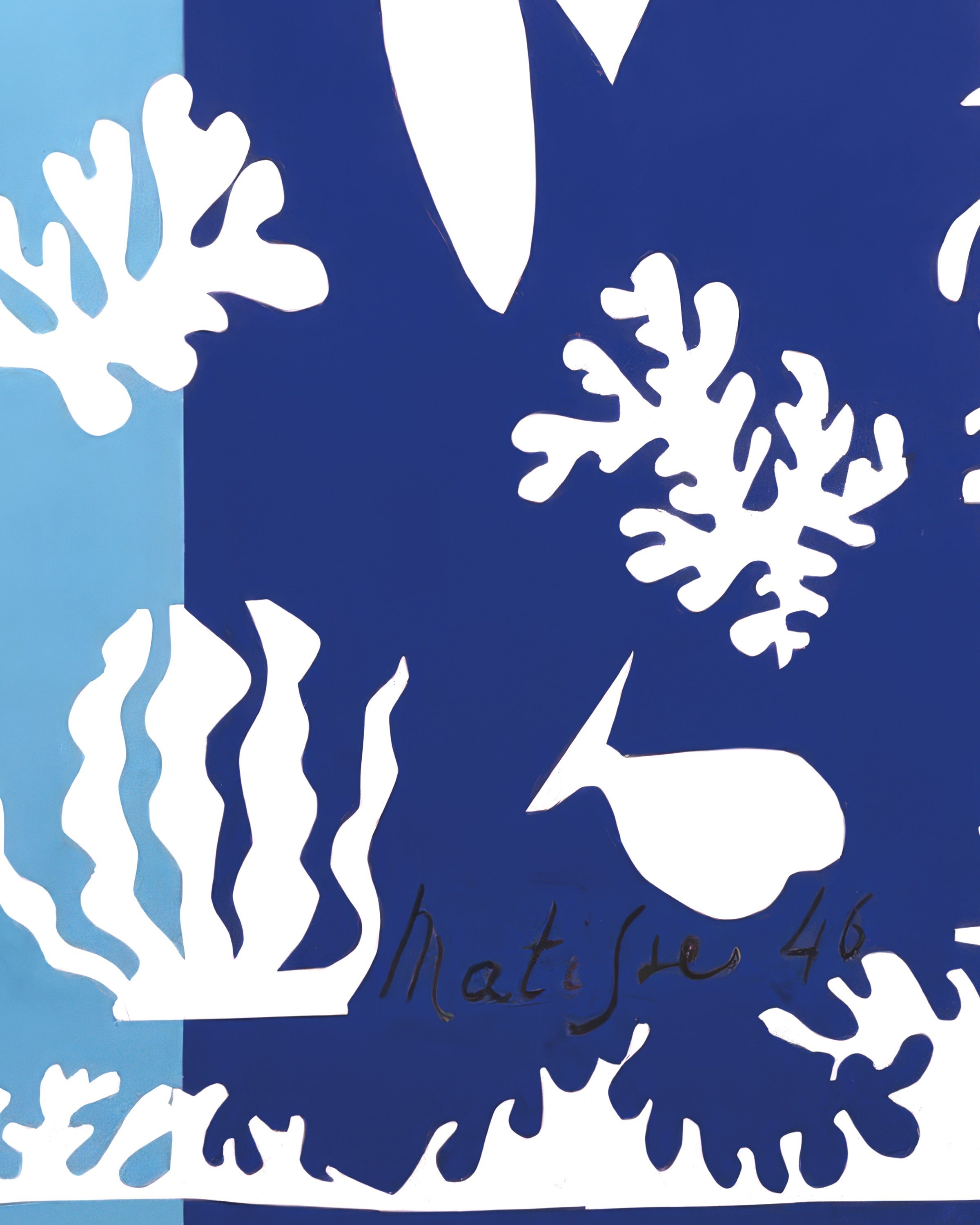 Polynesien, havet (1946) av Henri Matisse - Poster