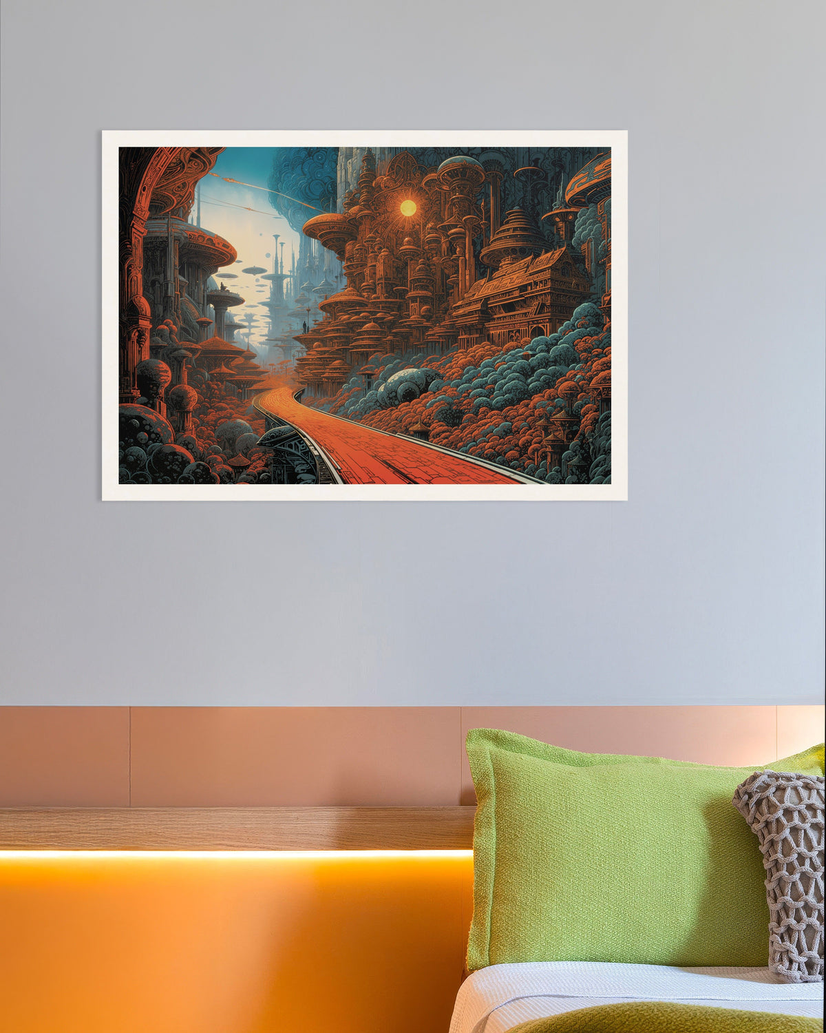 Poster of Métal hurlant (comic), Road - Poster