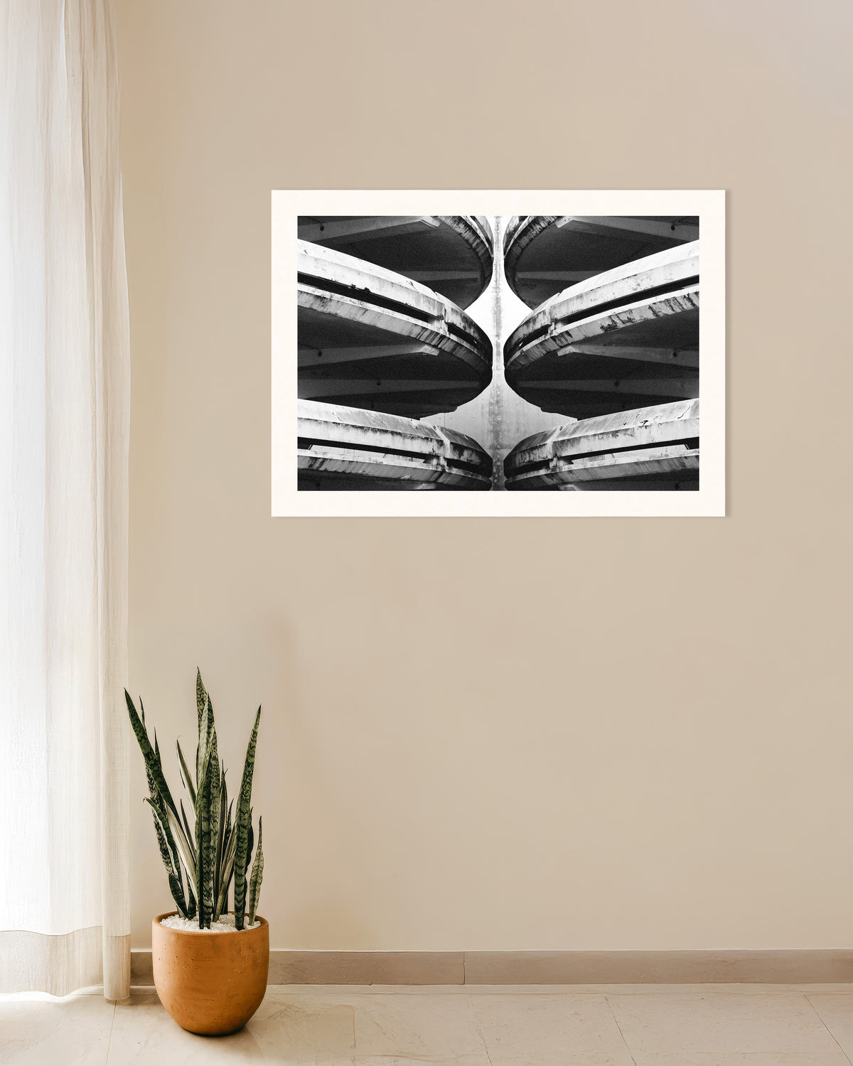 Poster ”Spegelvända parkeringsramper”