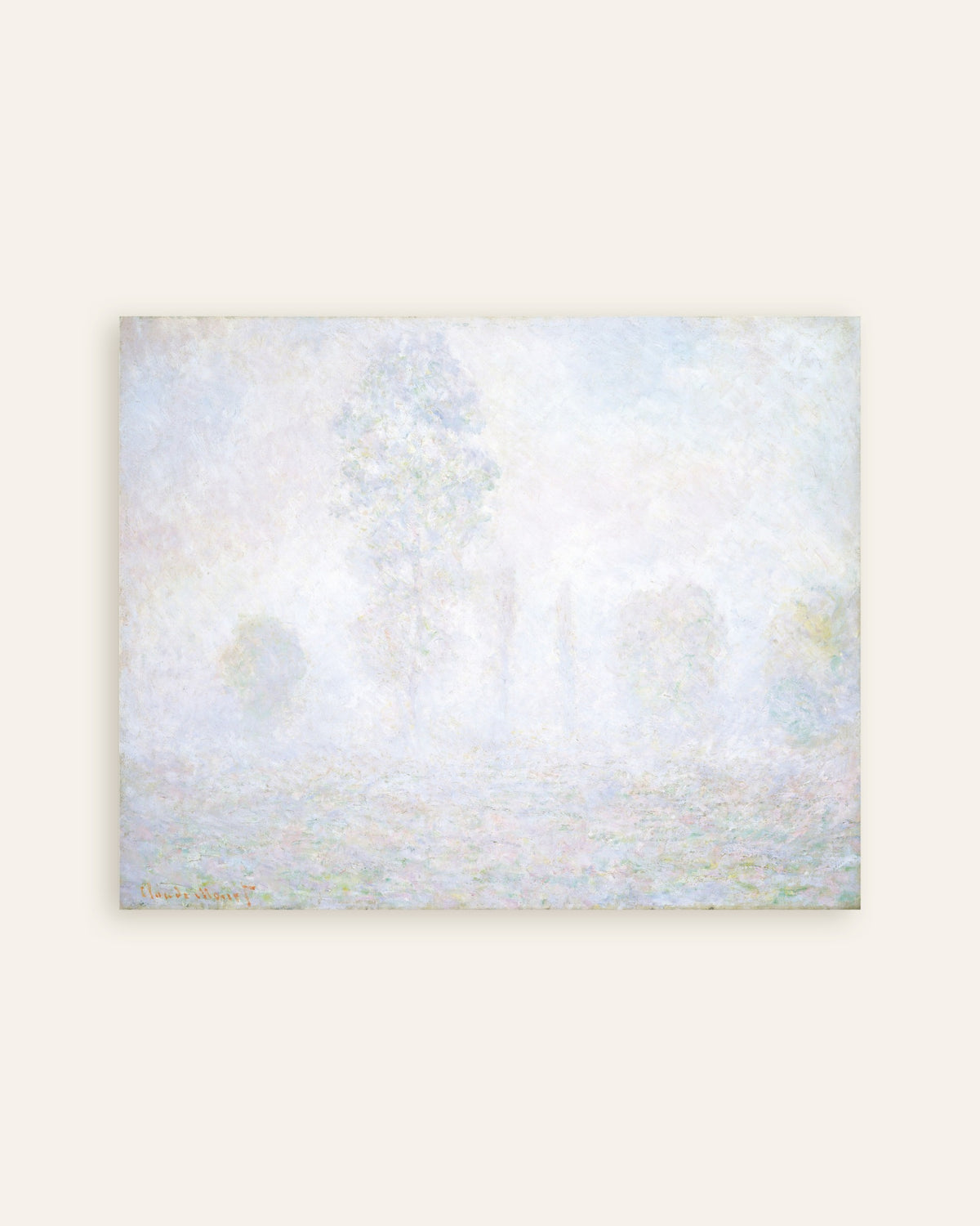 Poster Morgondis (1888) av Claude Monet, miniatyr