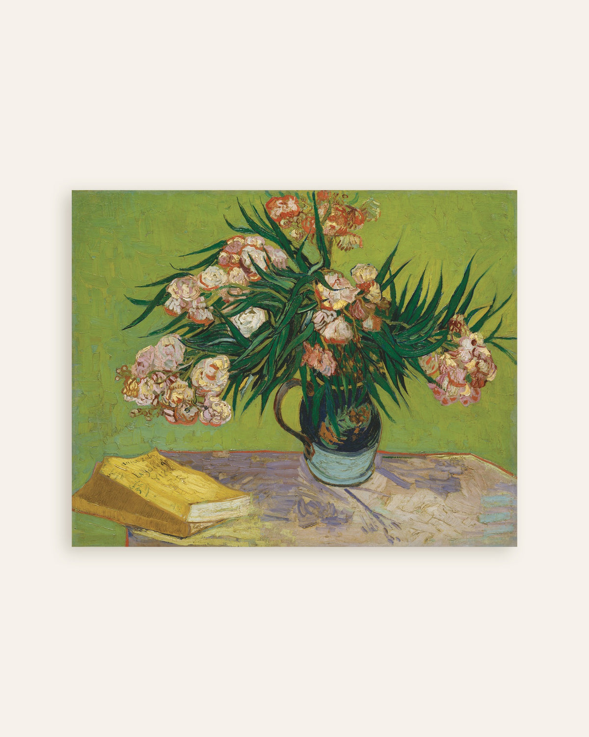 Poster med Oleander (1888) av Vincent van Gogh, miniatyr