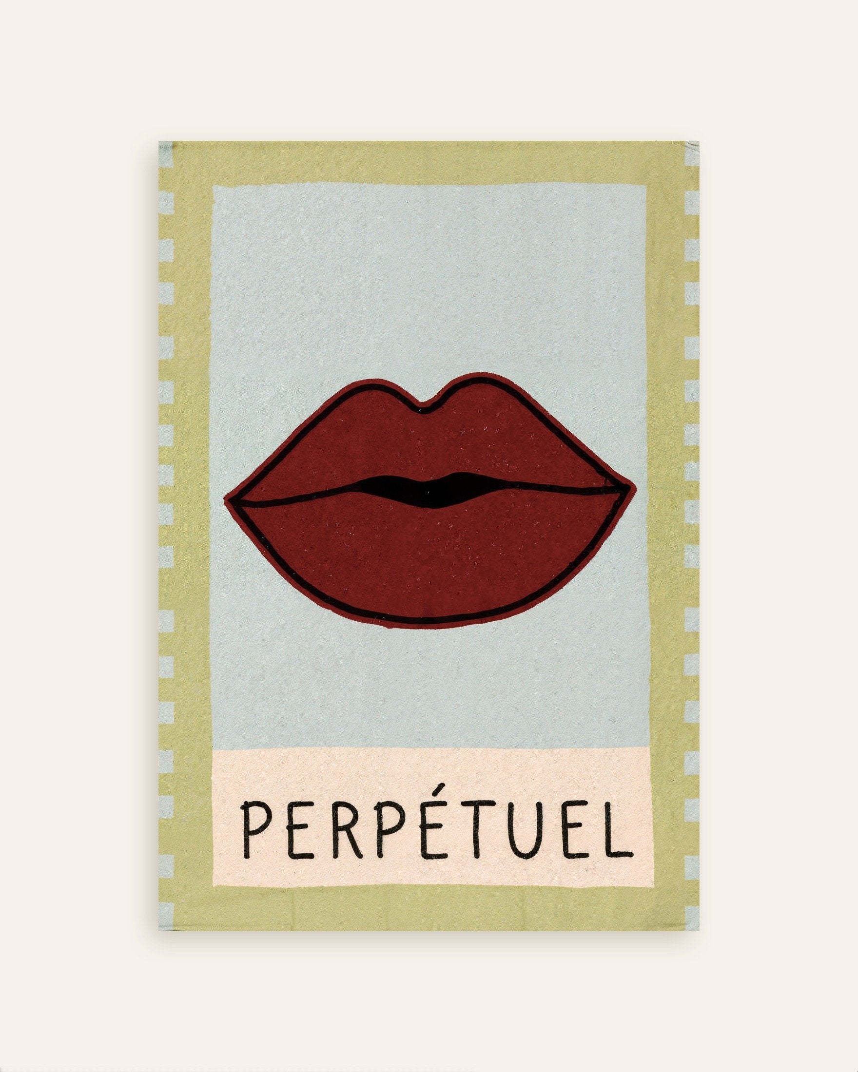 Poster of Perpétuel - French Word Art Poster, thumbnail
