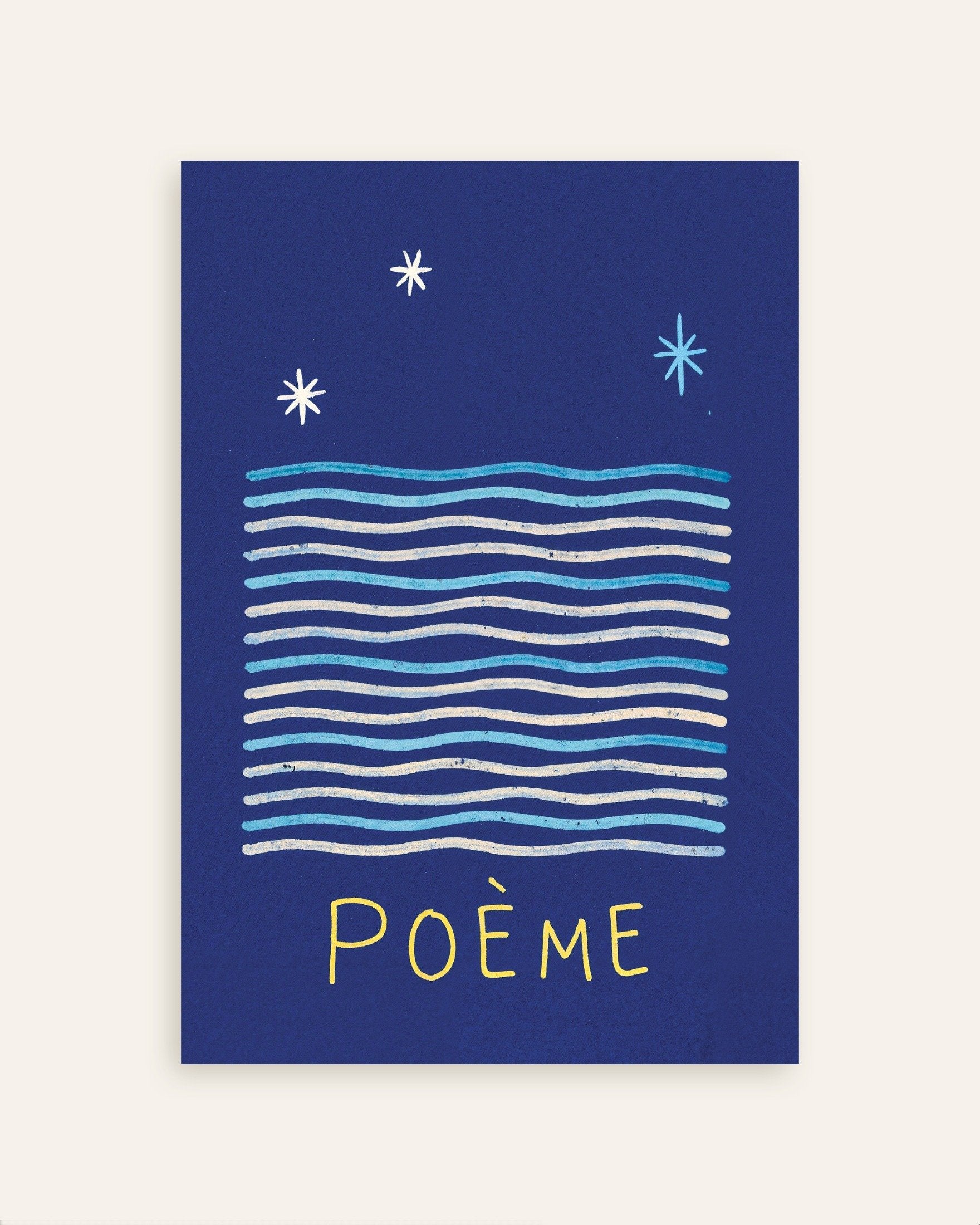 Poster of Poème - Night Waves Poster, thumbnail