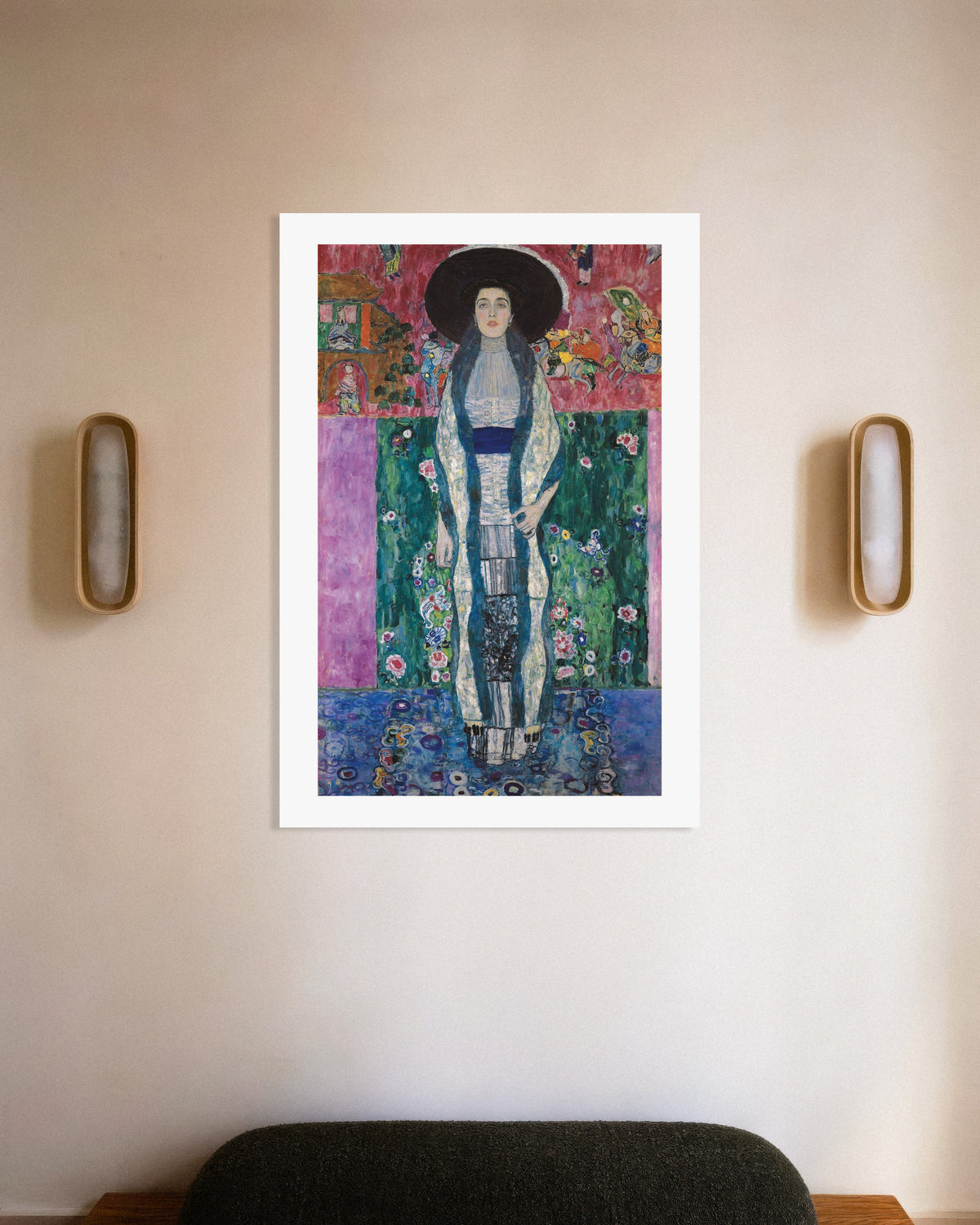 Poster Porträtt av Adele Bloch-Bauer II (1912) av Gustav Klimt