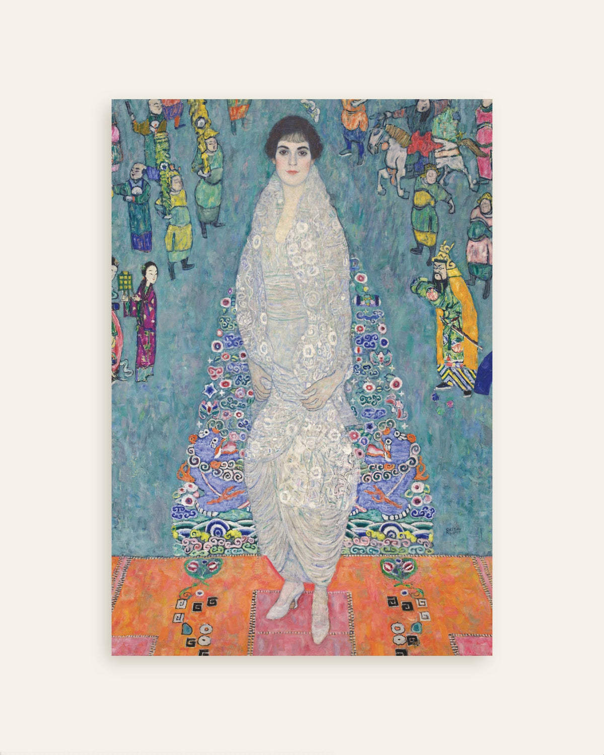 Poster Porträtt av Elisabeth Lederer (1914–1916) av Gustav Klimt, miniatyr