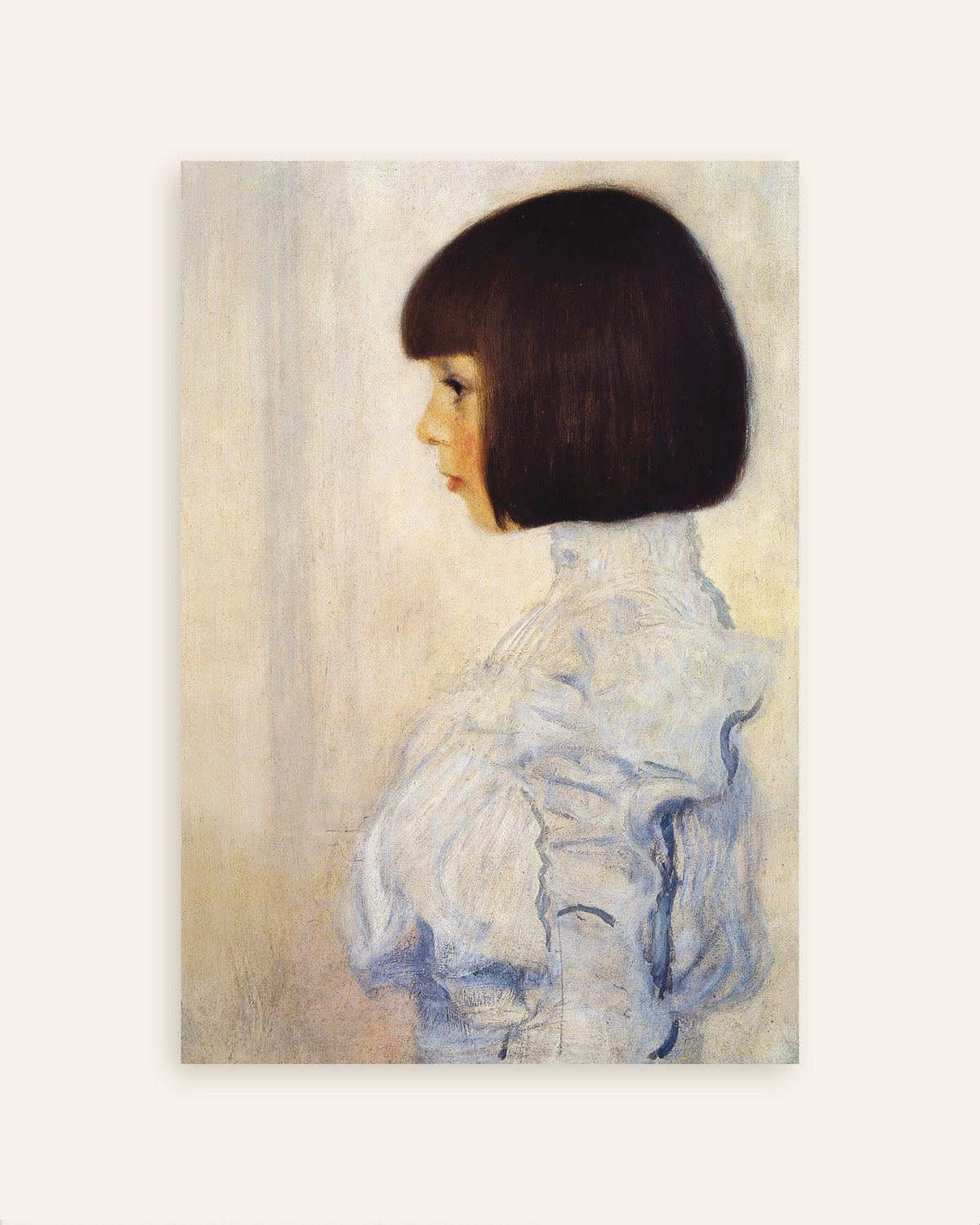 Poster Porträtt av Helene Klimt (1898) av Gustav Klimt, miniatyr