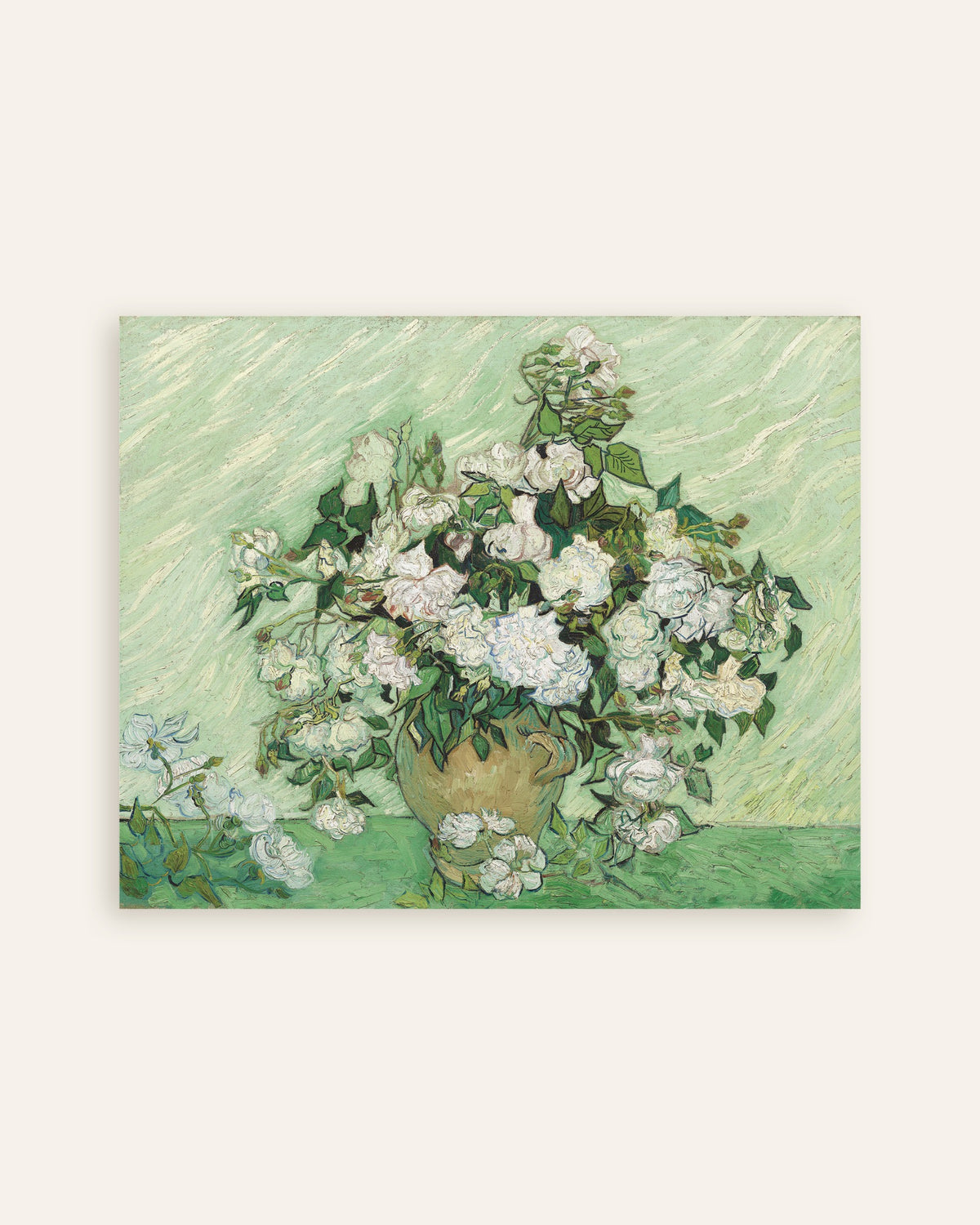 Poster med Roser (1890) av Vincent van Gogh, miniatyrbild