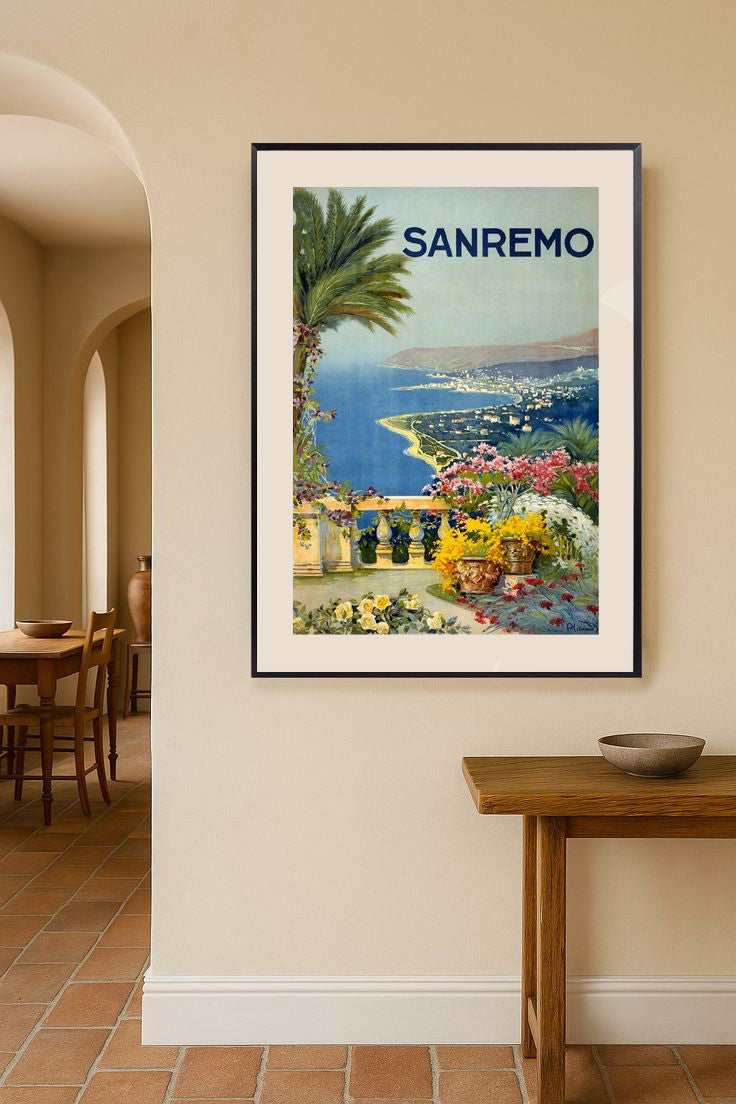 Sanremo Affisch, Vintage