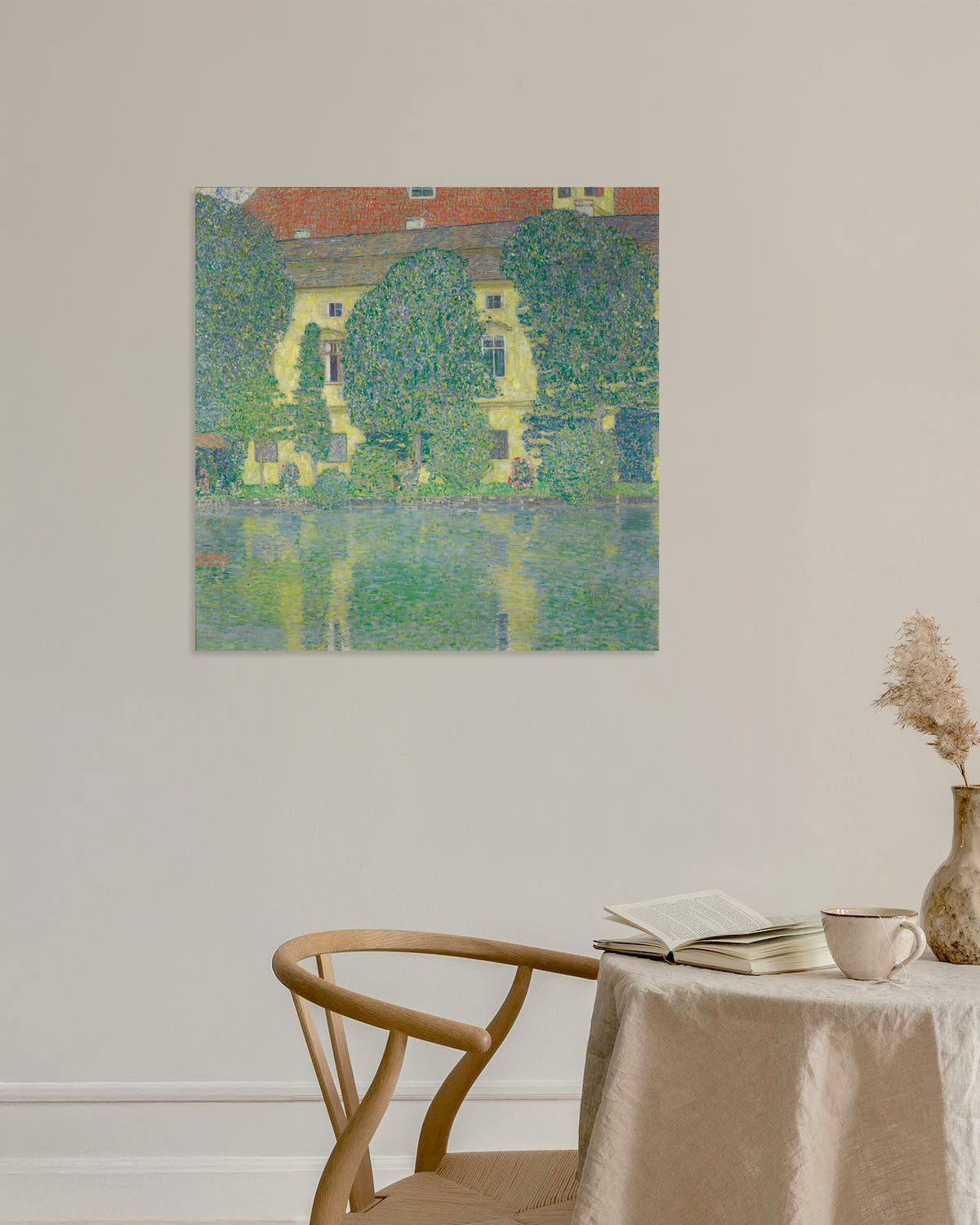 Poster av Schloss Kammer vid Attersee III (1910) av Gustav Klimt