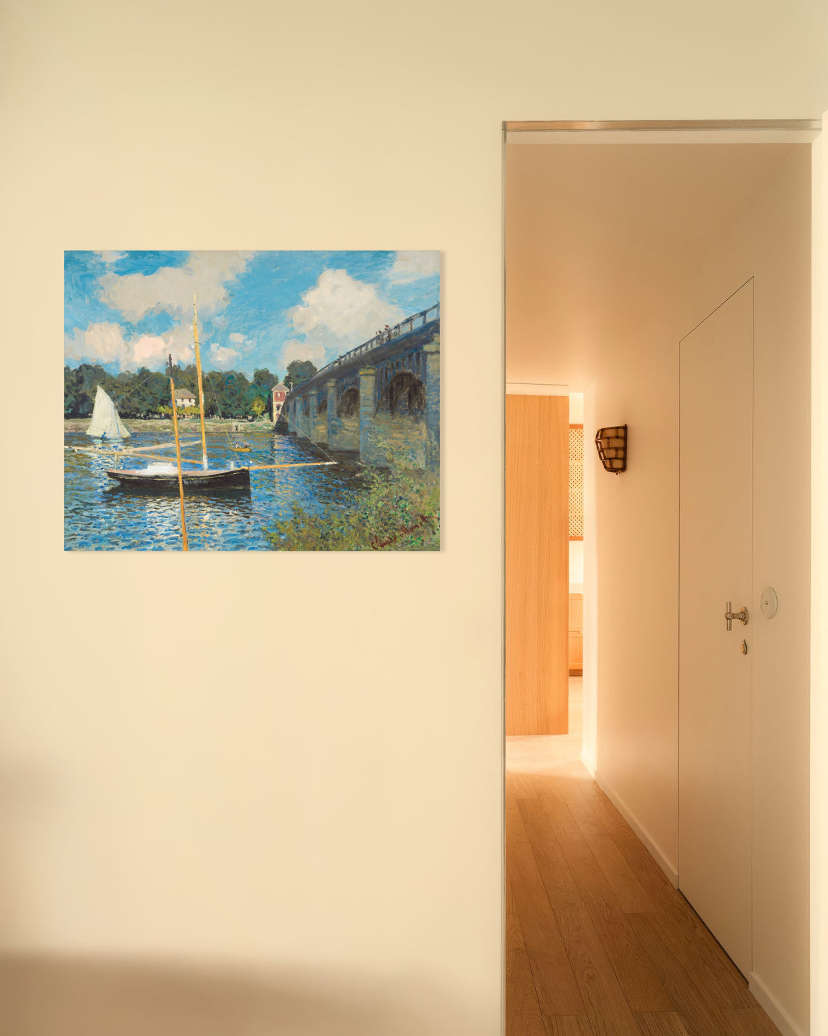 Poster Bron i Argenteuil (1874) av Claude Monet