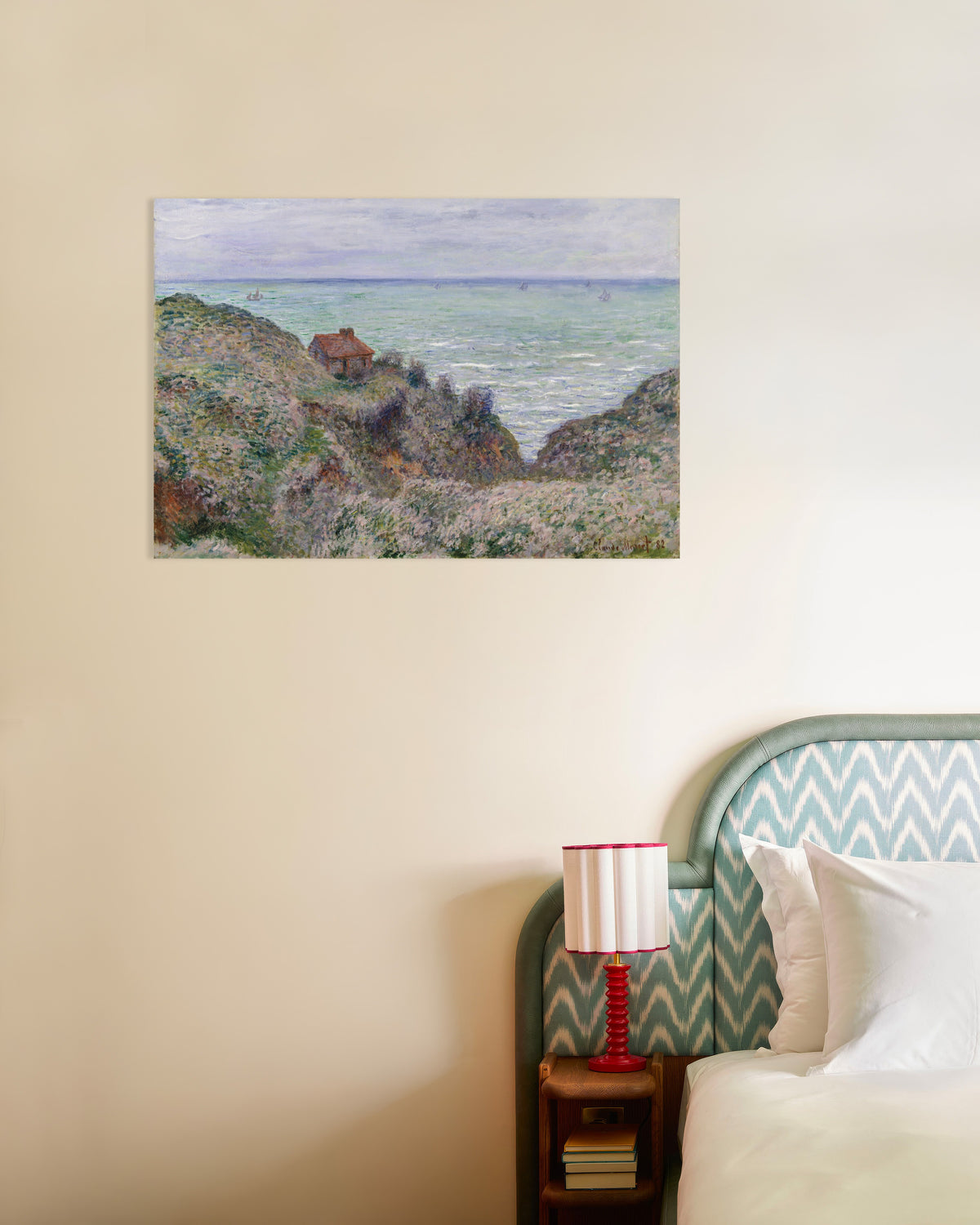 Poster Tullvaktarens stuga (1882) av Claude Monet