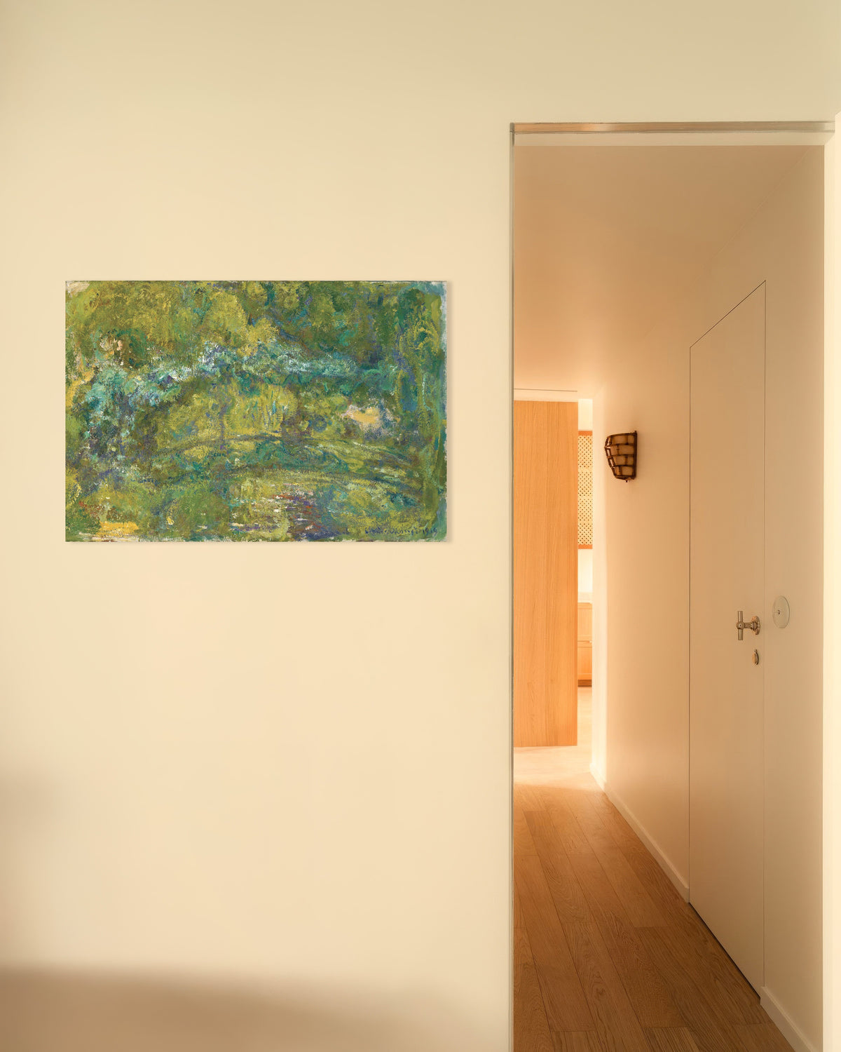 Poster Gångbron över näckrosdammen (1919) av Claude Monet