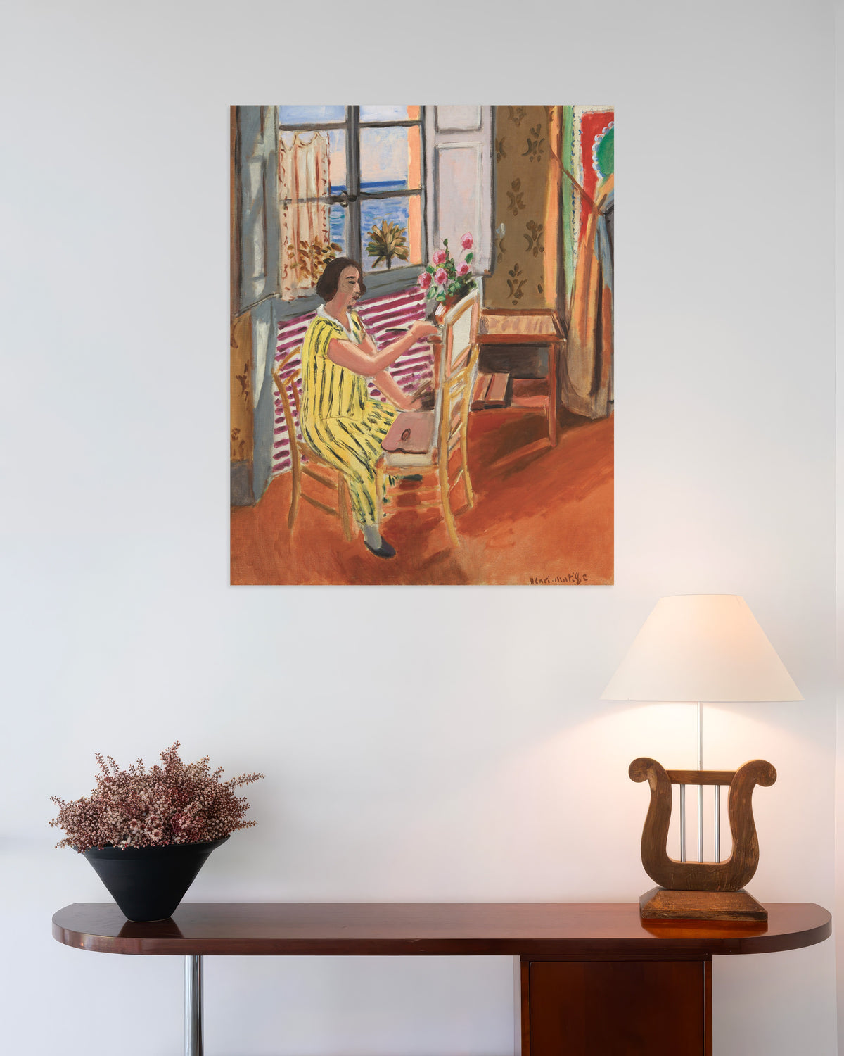 Poster med Morgonsessionen (1924) av Henri Matisse