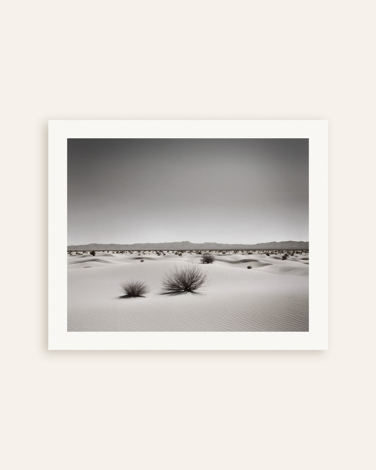 Poster med Urbana, svartvita abstrakta utforskningar, Desert, miniatyr