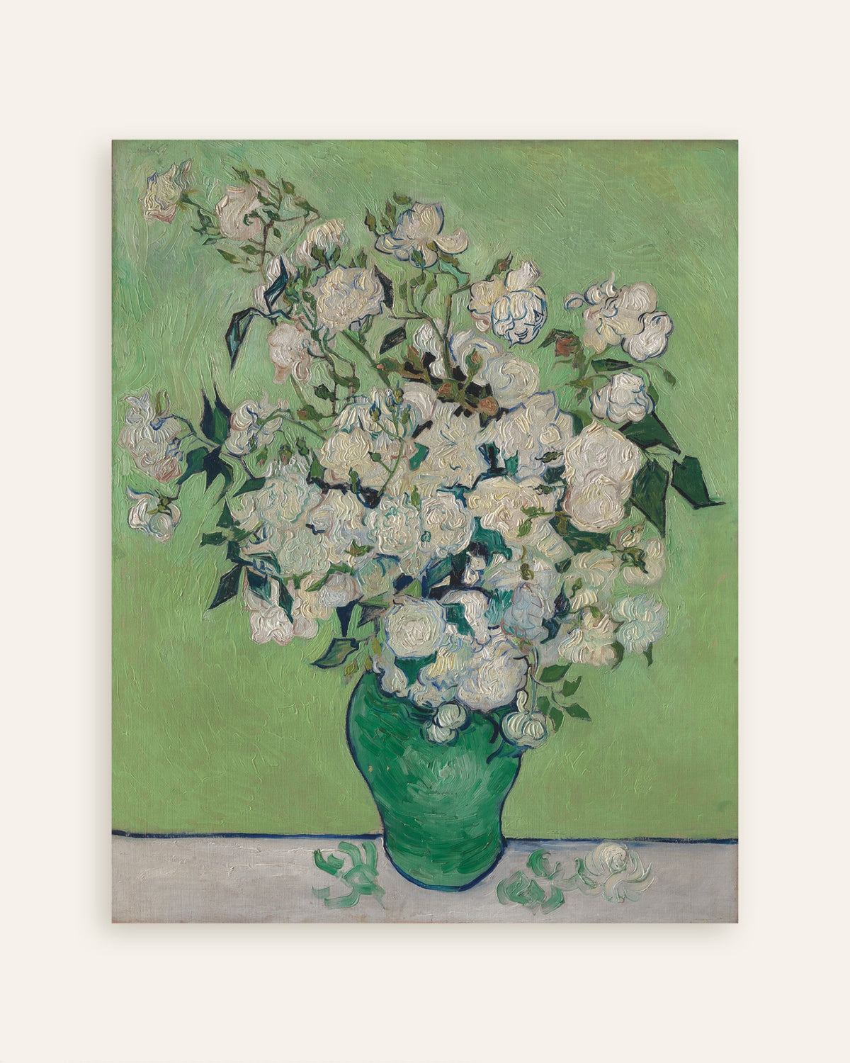 Poster med Rosvas (1890) av Vincent van Gogh, miniatyrbild