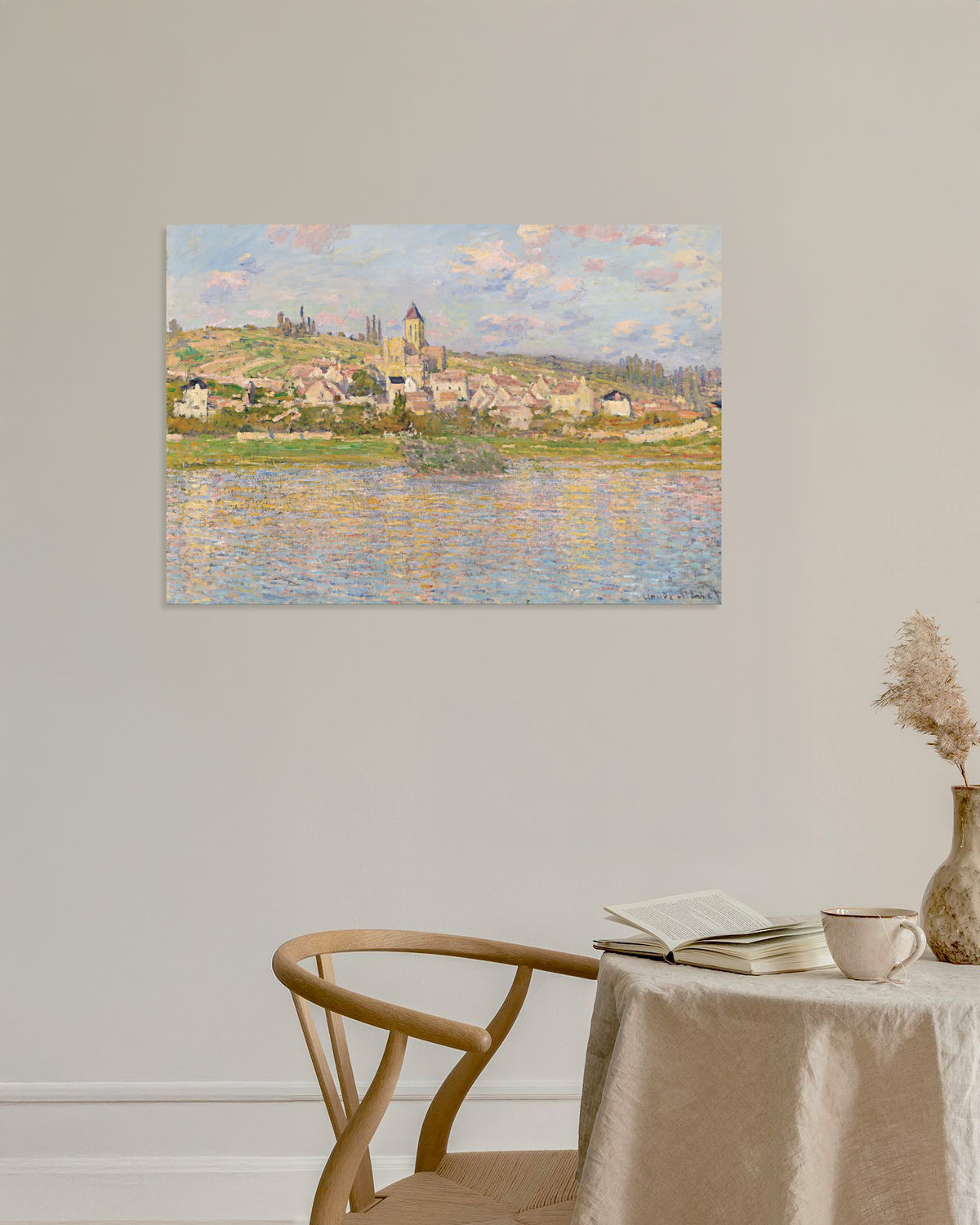 Poster Vétheuil av Claude Monet