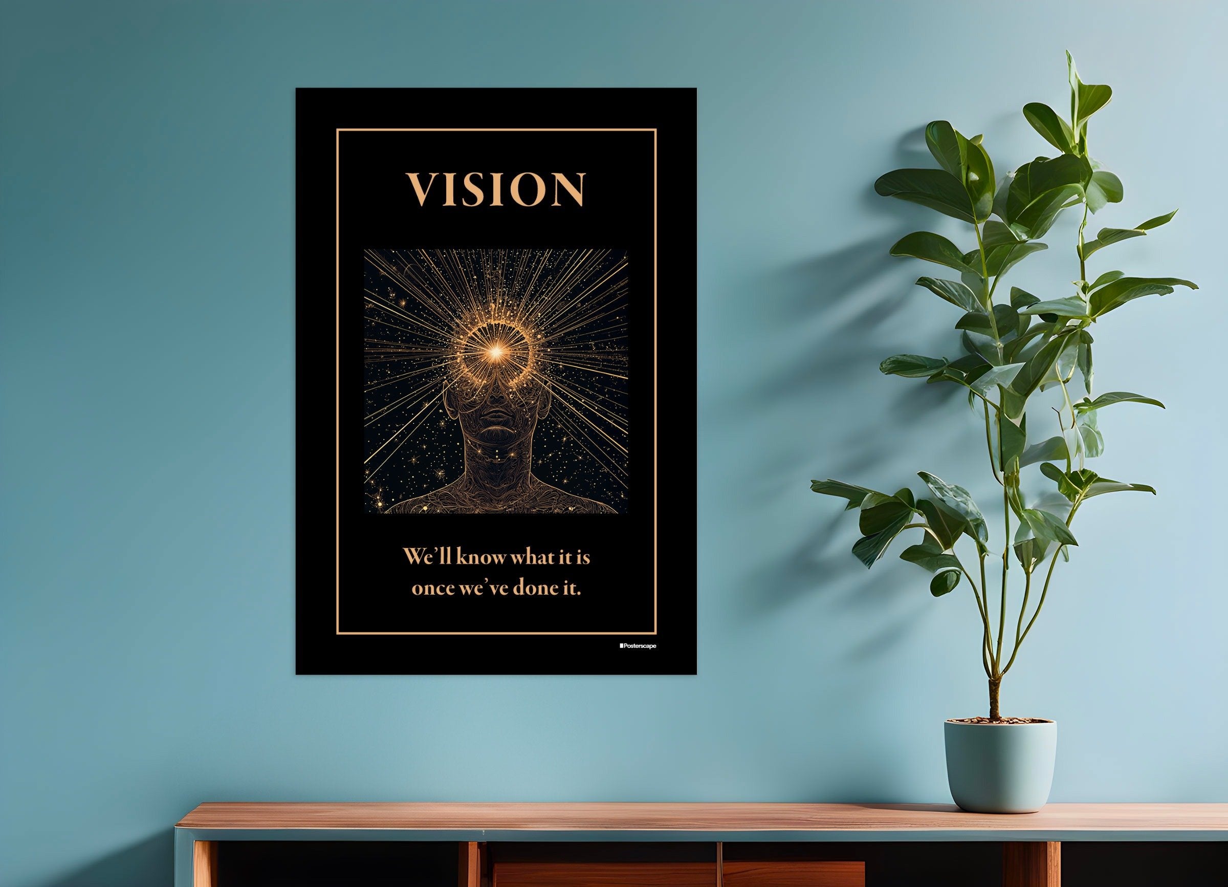 Poster of Vision - Demotivational Poster