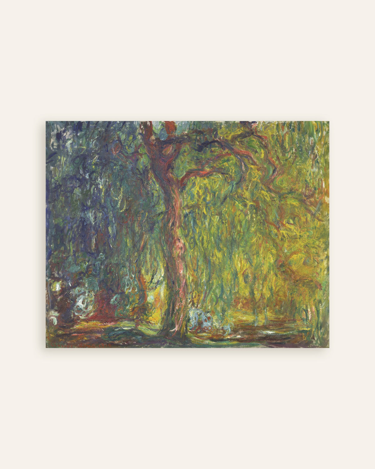 Poster Tårpil (1918–1919) av Claude Monet, miniatyr