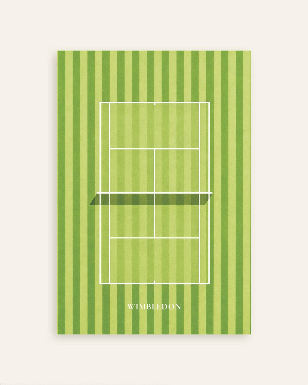 Wimbledonposter – tennisposter med gräsplan, miniatyr
